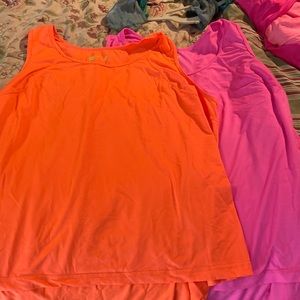 2 Xersion relaxed fit silky tank tops - size 3X